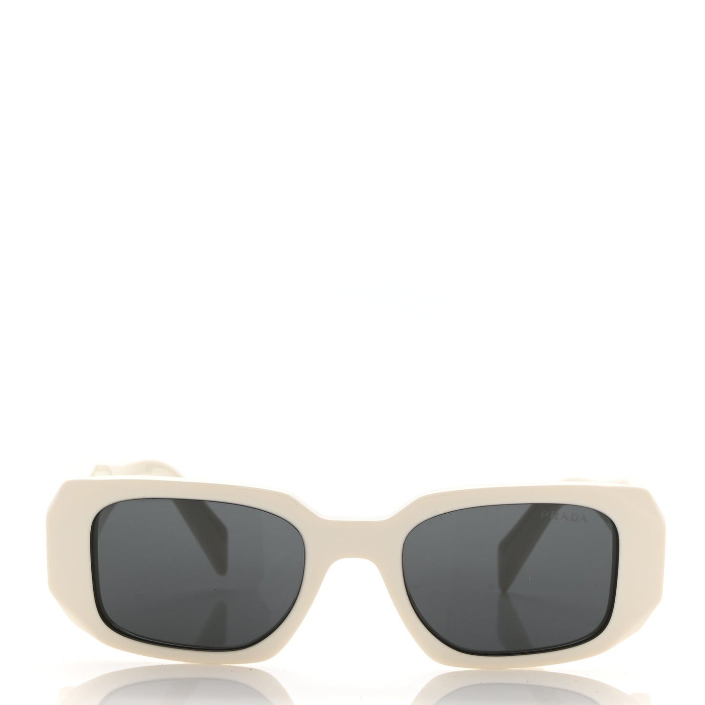 Acetate Symbole Sunglasses SPR 17W White
