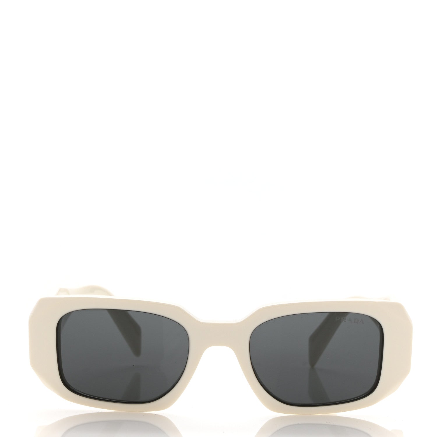 Prada Acetate Symbole Sunglasses SPR 17W White 2 of 7