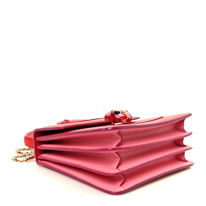 Bulgari Calfskin Serpenti Forever Top Handle Red 4 of 10
