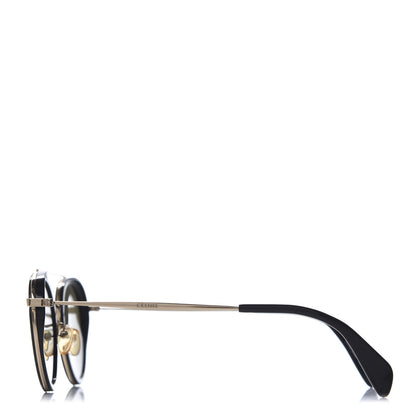 Celine Round Mia Sunglasses CL 41424/S Black 2 of 7