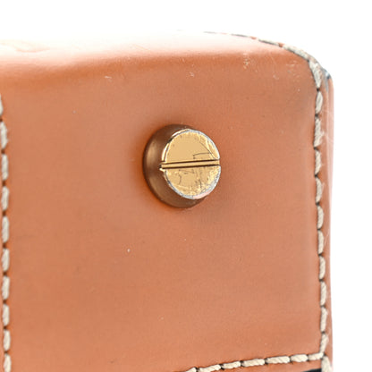 MCM Visetos Small Soft Berlin Crossbody Cognac 11 of 12
