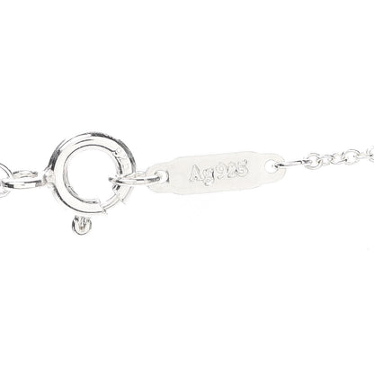 Tiffany Sterling Silver Mom Heart Tag Key Pendant Necklace 5 of 6