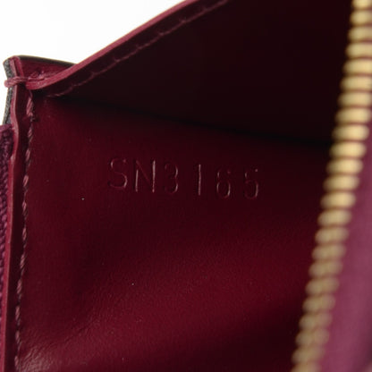 Louis Vuitton Vernis Key Pouch Magenta 7 of 7