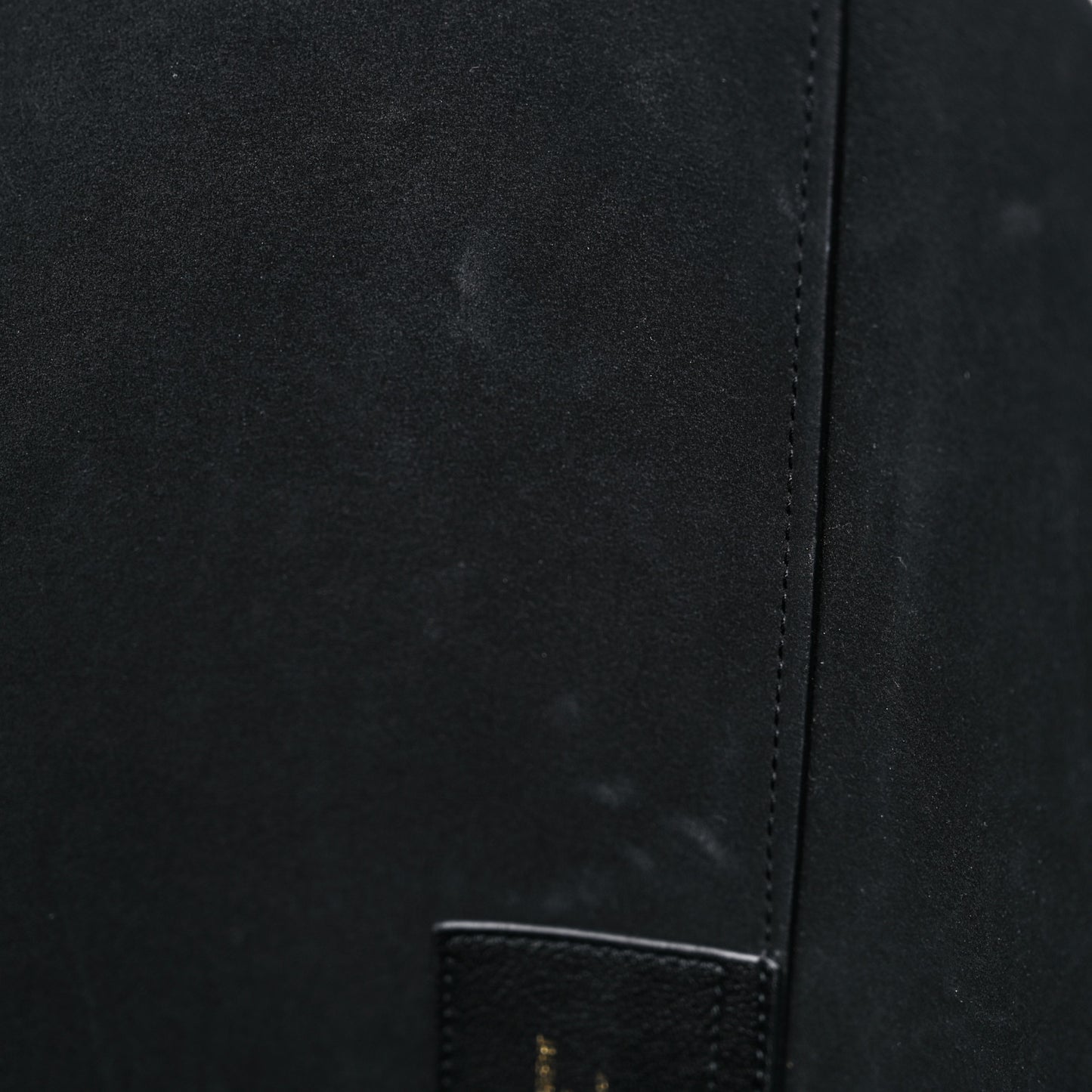 Calfskin Large Shopping Tote Black