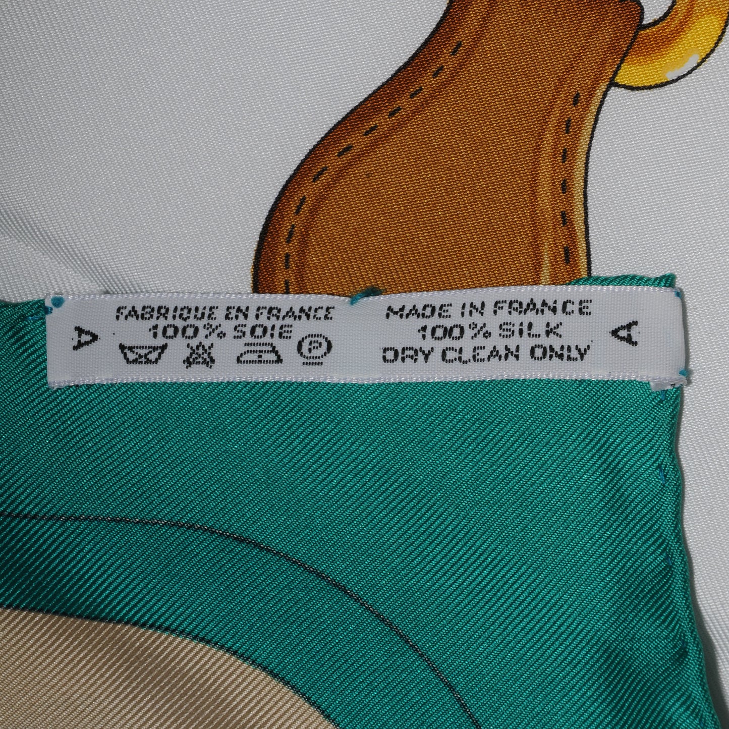 Silk Coaching Scarf 90