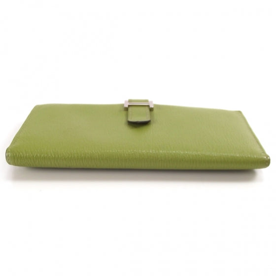 Courchevel Bearn Twofold Wallet Olive