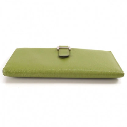 Hermes Courchevel Bearn Twofold Wallet Olive 4 of 11