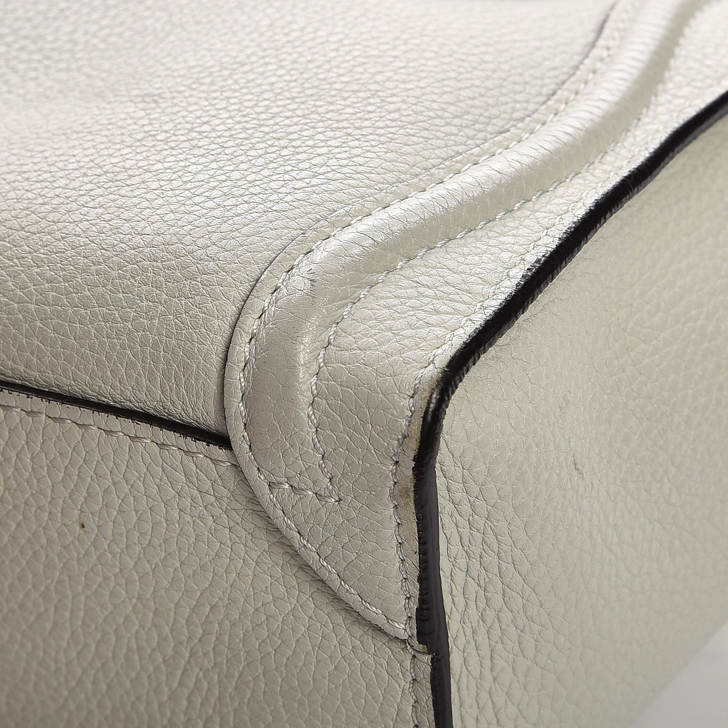 Celine Drummed Calfskin Nano Luggage Lune 14 of 15