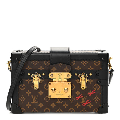 Louis Vuitton Monogram Petite Malle Black 1 of 16