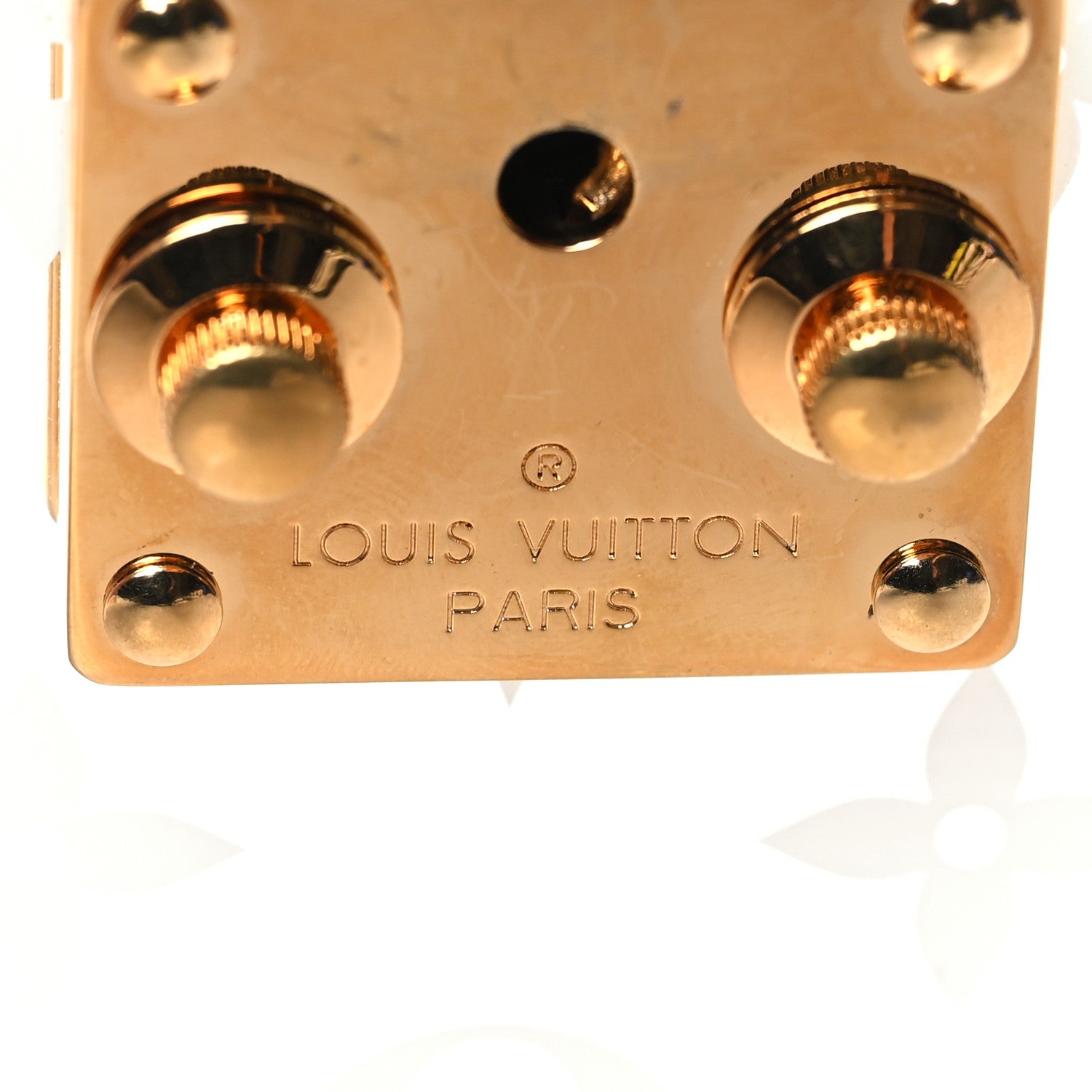 Louis Vuitton Transparent Plexiglass Cube Scott Box 1521839