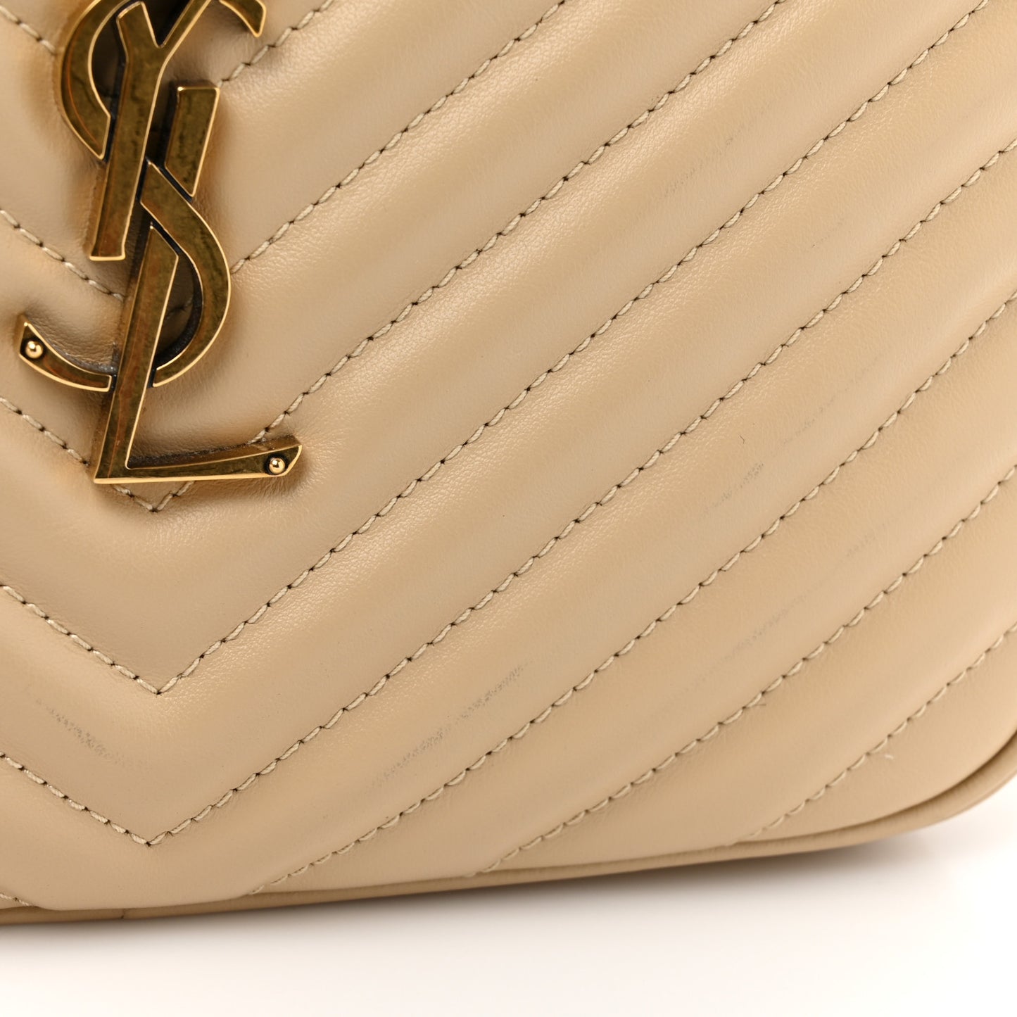 Calfskin Matelasse Monogram Lou Camera Bag Avorio