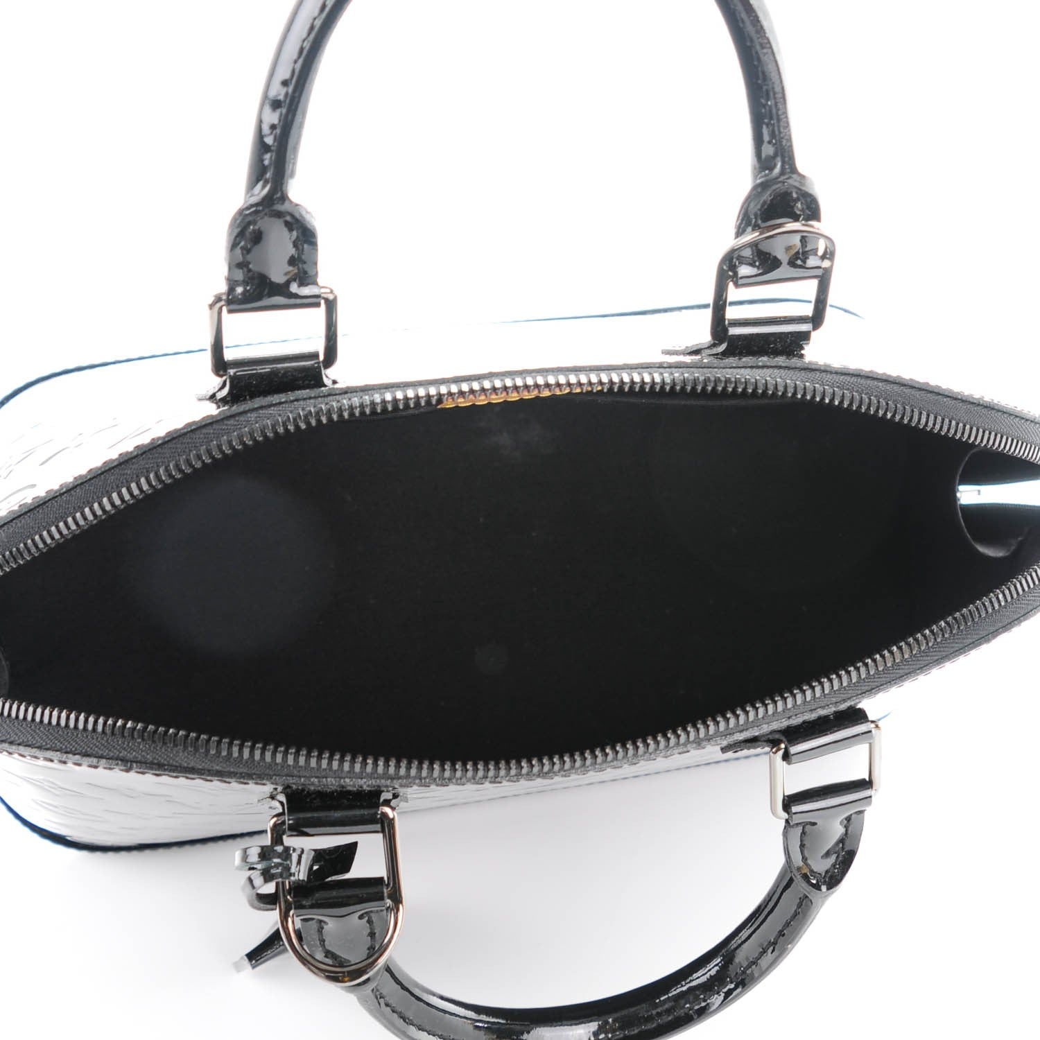 Louis Vuitton Vernis Alma PM Noir Magnetique 5 of 8