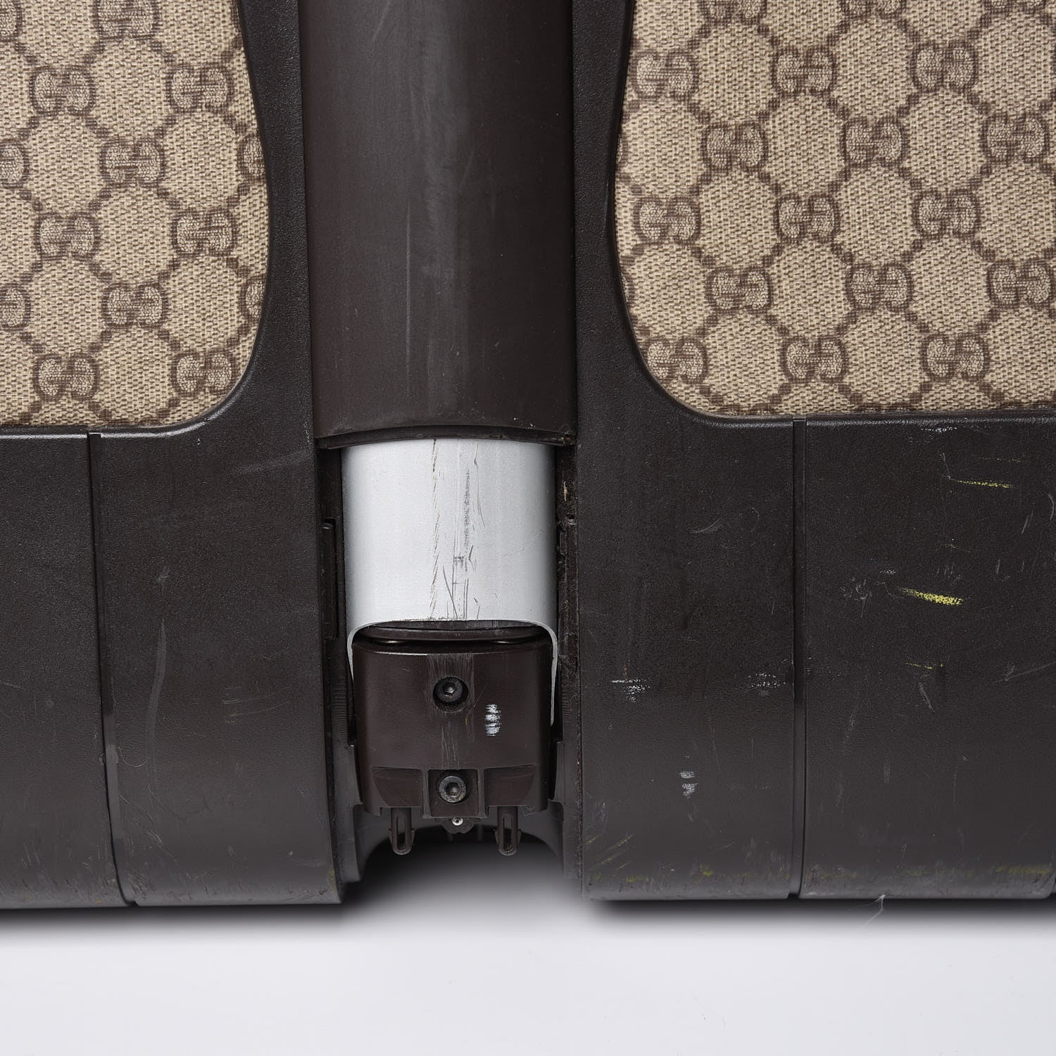 Gucci GG Plus Monogram Trolley Suitcase Dark Brown 11 of 26