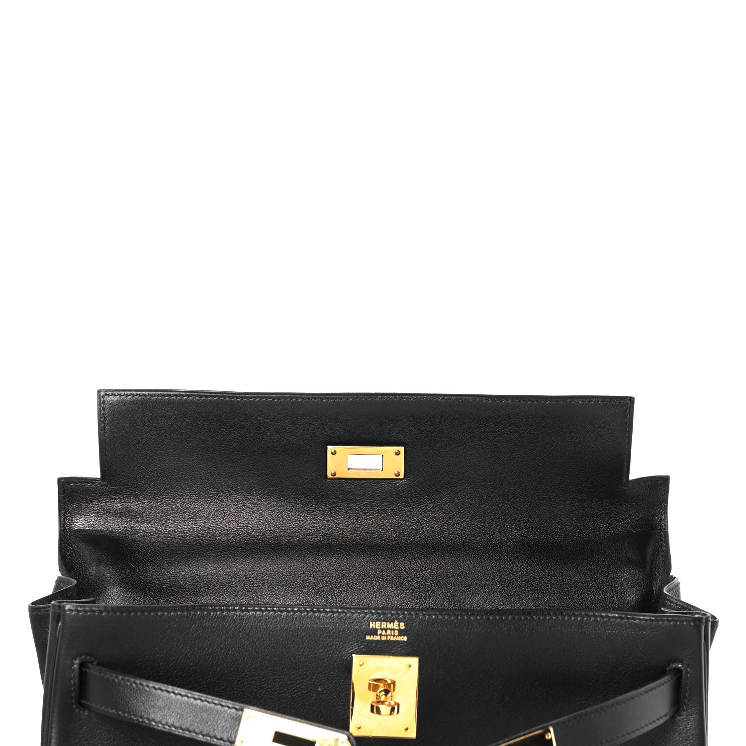 Hermes Gulliver Kelly Retourne 32 Black 17 of 35