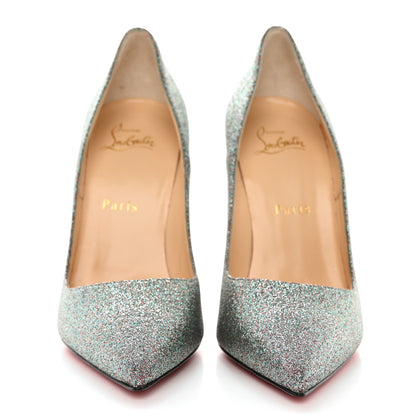 Christian Louboutin Mini Glitter So Kate 120 Pumps 38 Vosges 2 of 10