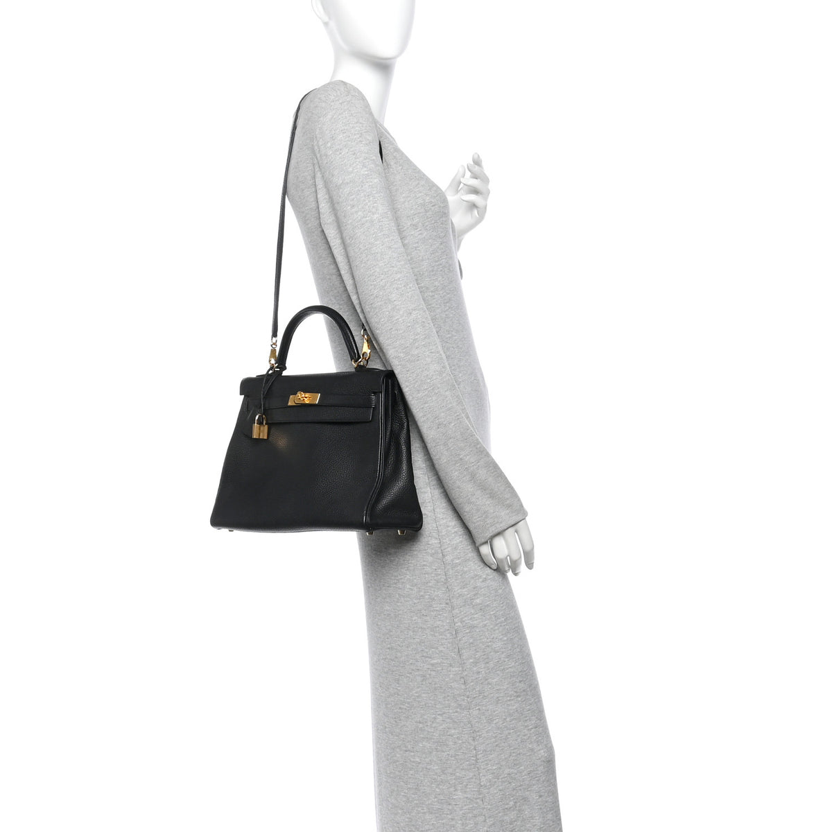 Togo Kelly Retourne 32 Black