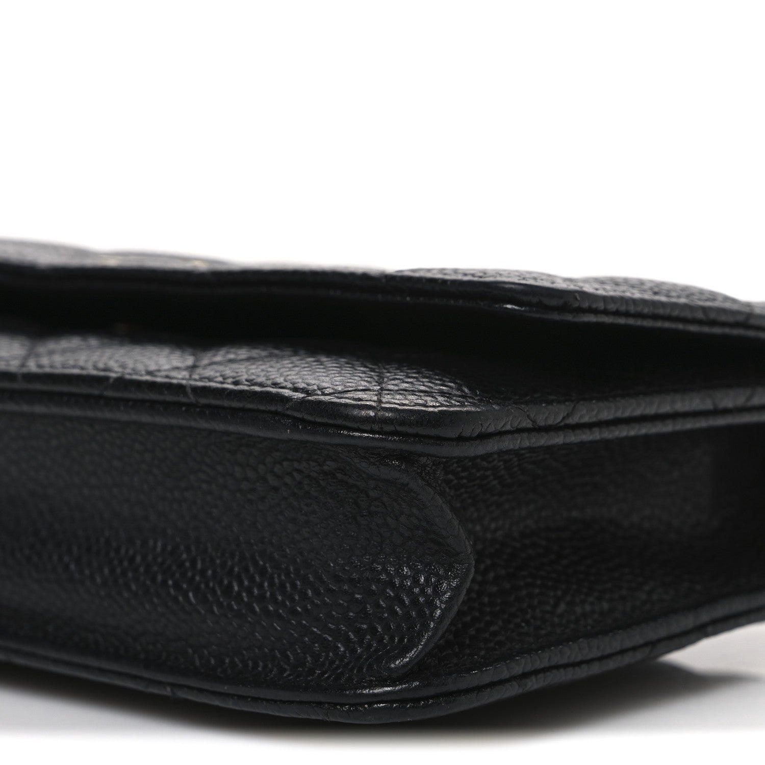Chanel Caviar Quilted Wallet on Chain WOC Black 11 of 12