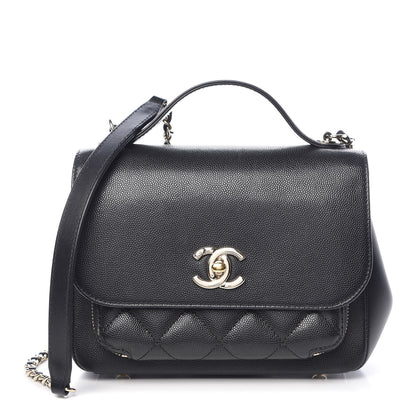 Chanel Caviar Quilted Small Business Affinity Flap Black 1 of 13