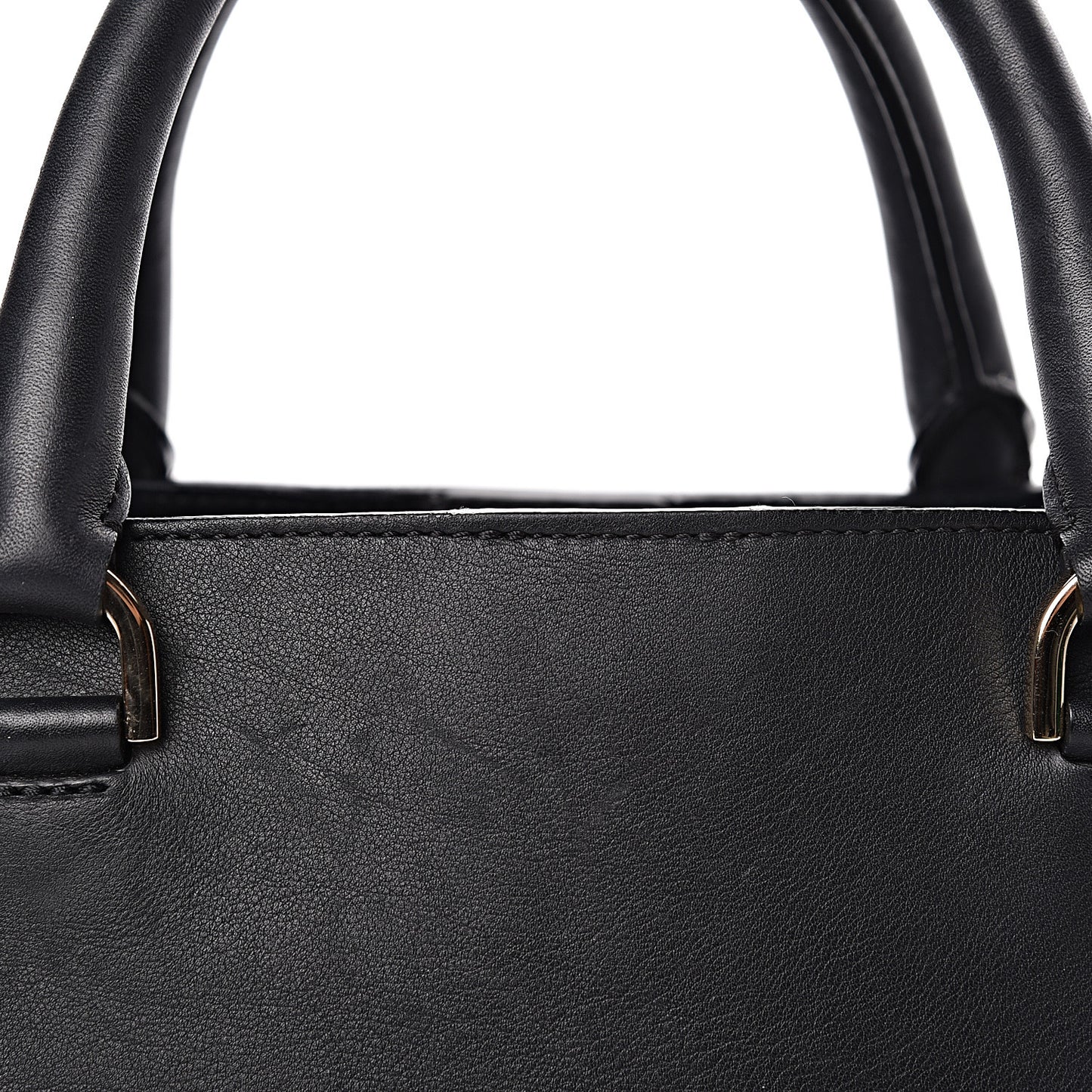 Silky Calf Medium Willow Tote Black