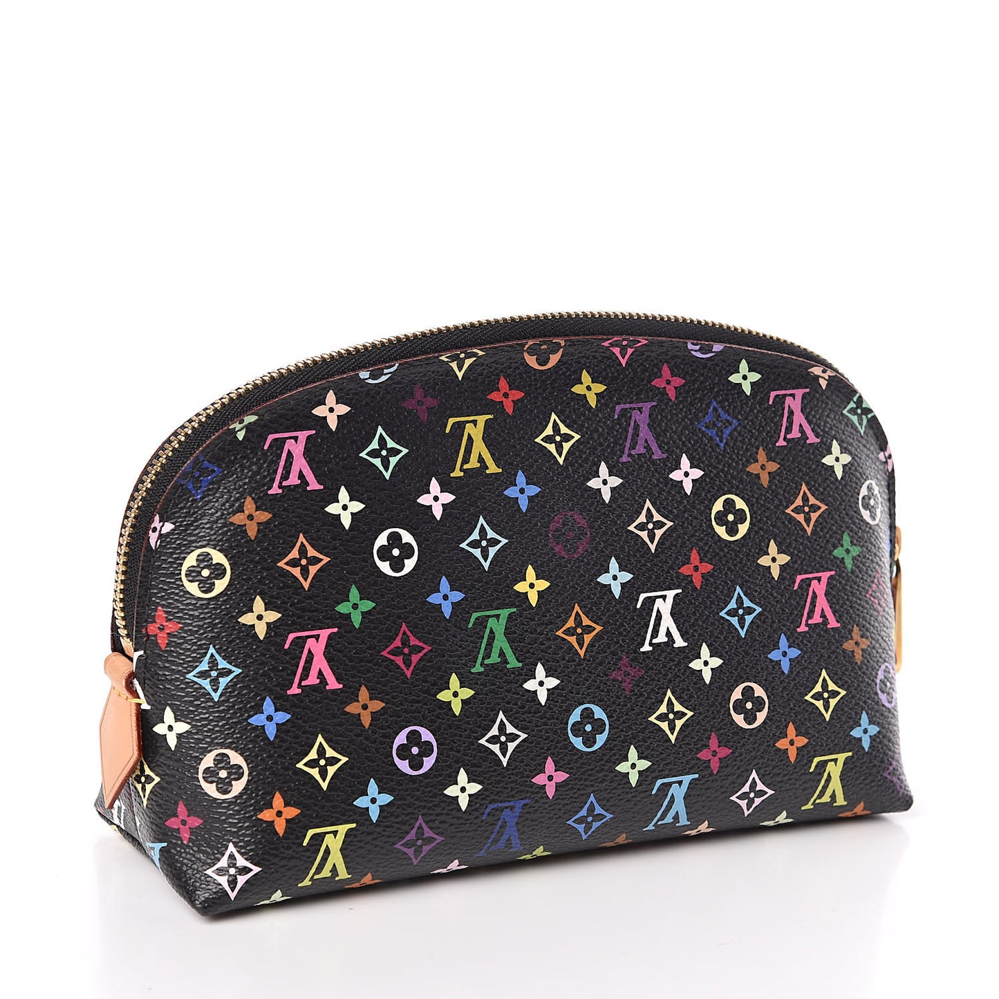 Monogram Multicolor Cosmetic Pouch Black Grenade