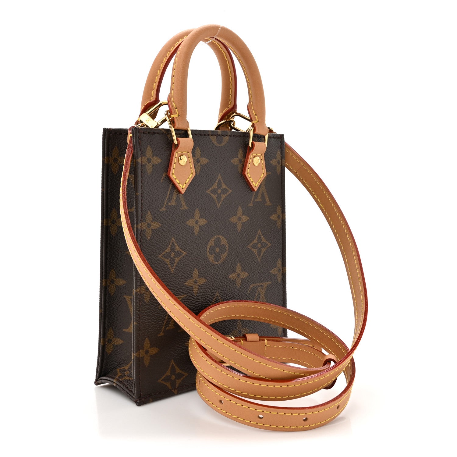 Louis Vuitton Monogram Petit Sac Plat 3 of 10