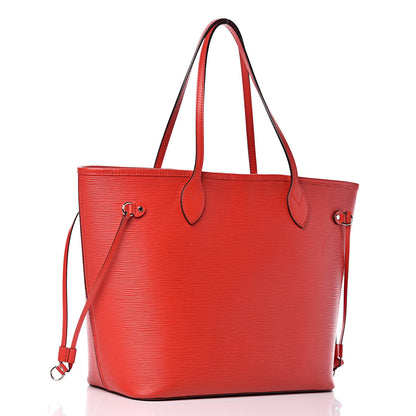 Louis Vuitton Epi Neverfull MM Coquelicot 4 of 11