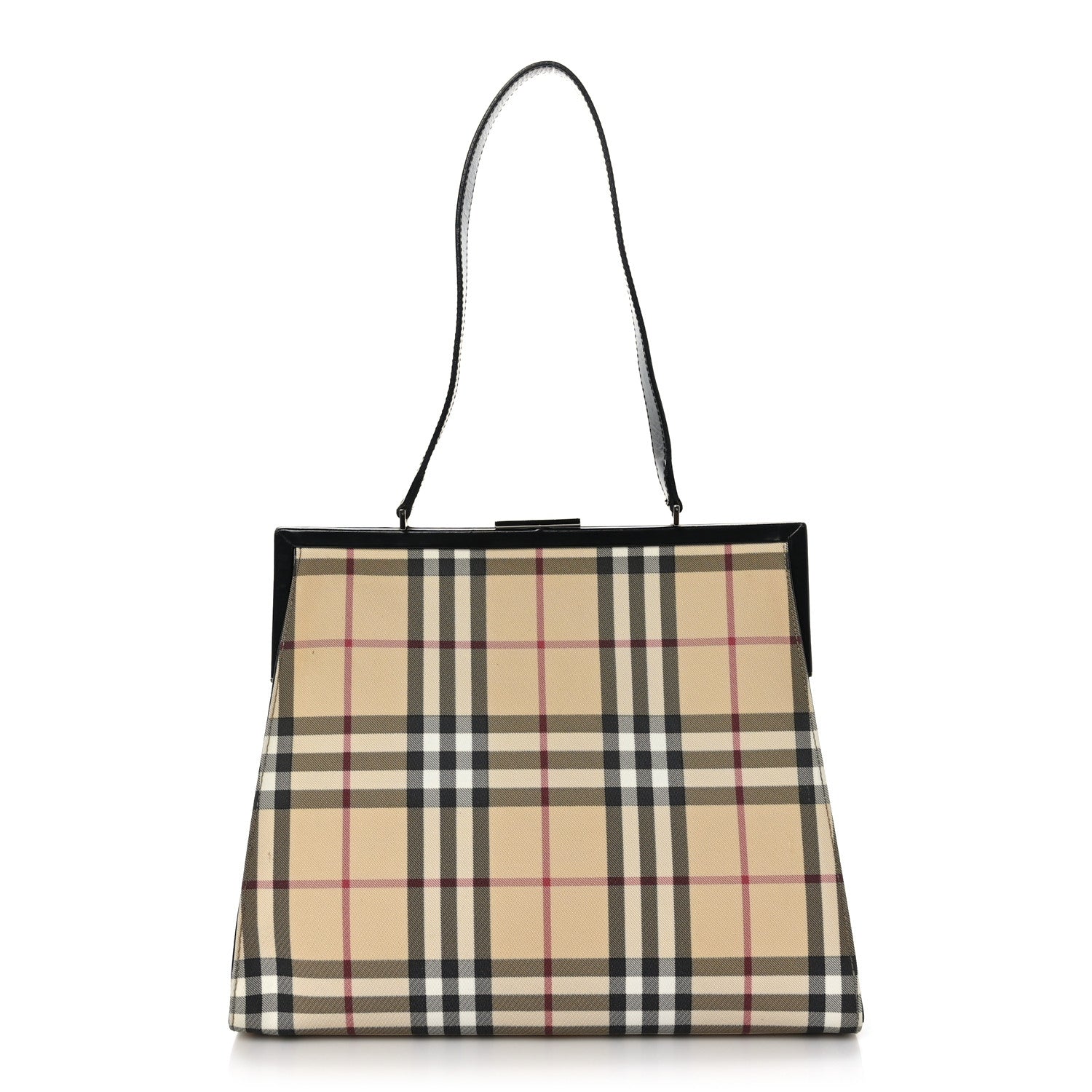Burberry House Check Frame Bag Black 1 of 10