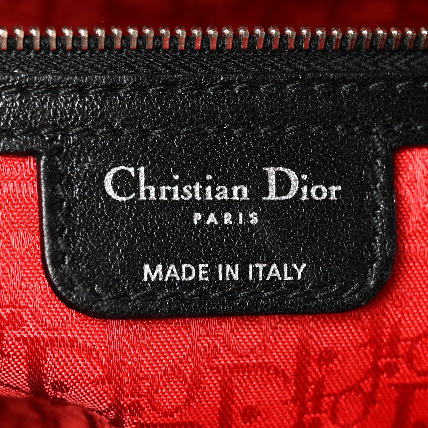 Christian Dior Lambskin Cannage XL Lady Dior Black 6 of 10