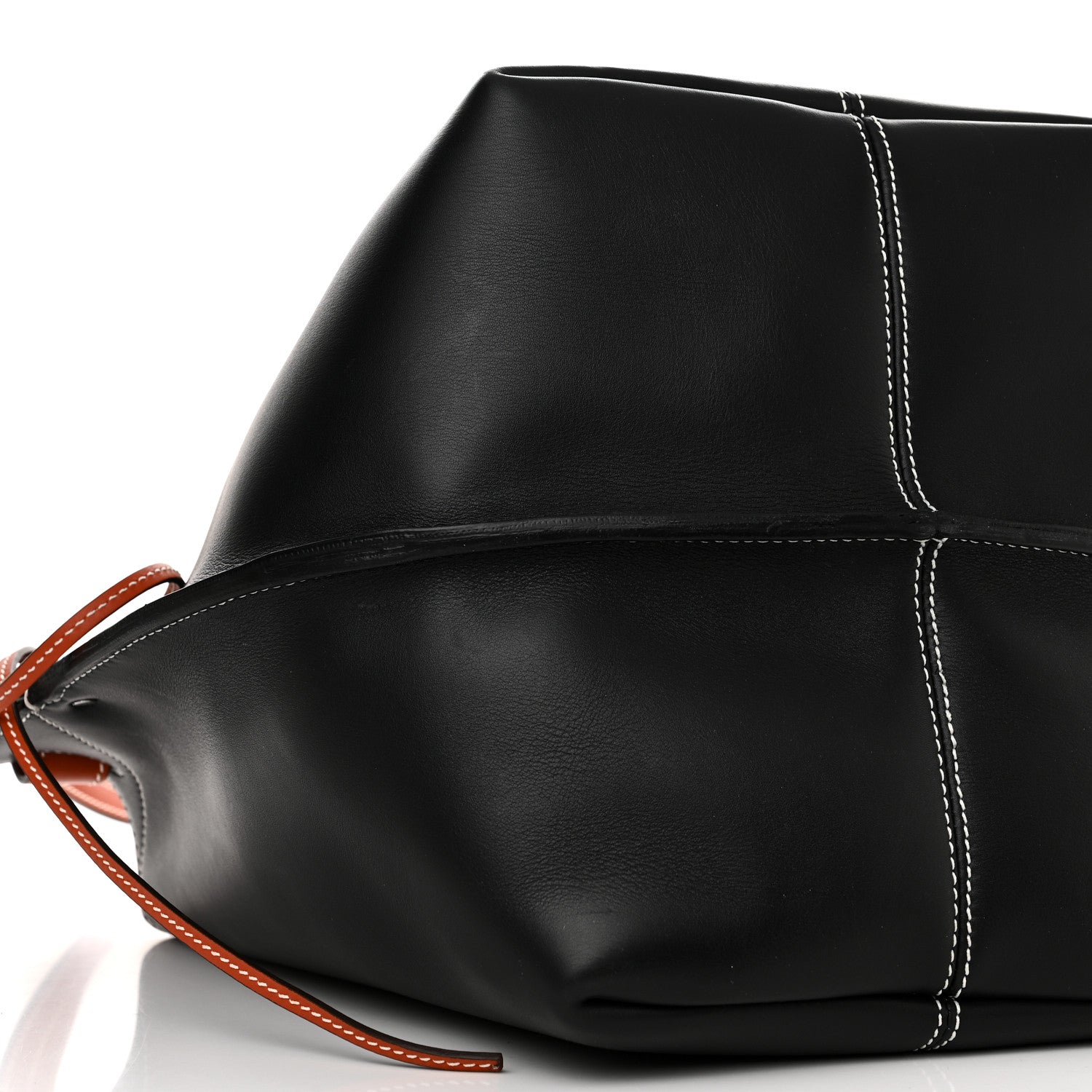 Proenza Schouler Calfskin Medium Bucket Bag Black Brown 9 of 12