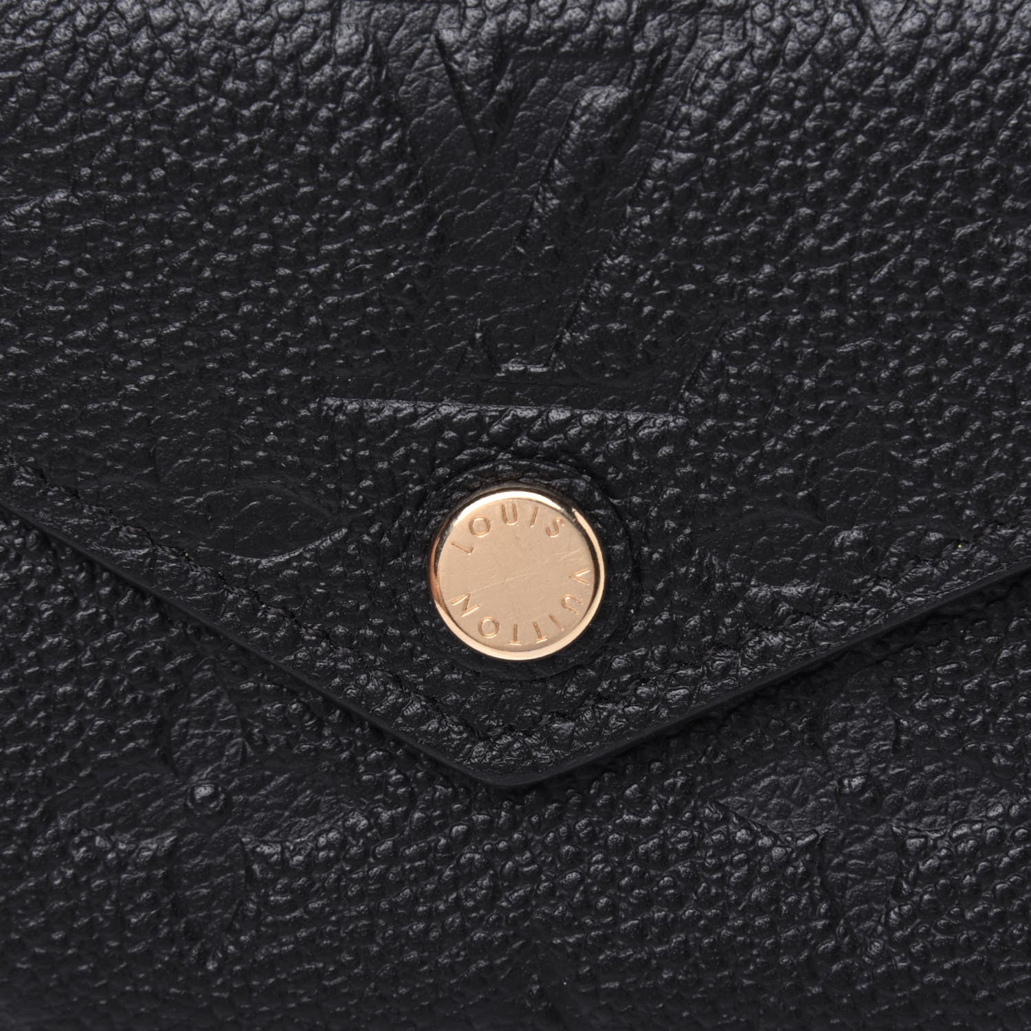 Louis Vuitton Empreinte Zoe Wallet Black 11 of 12
