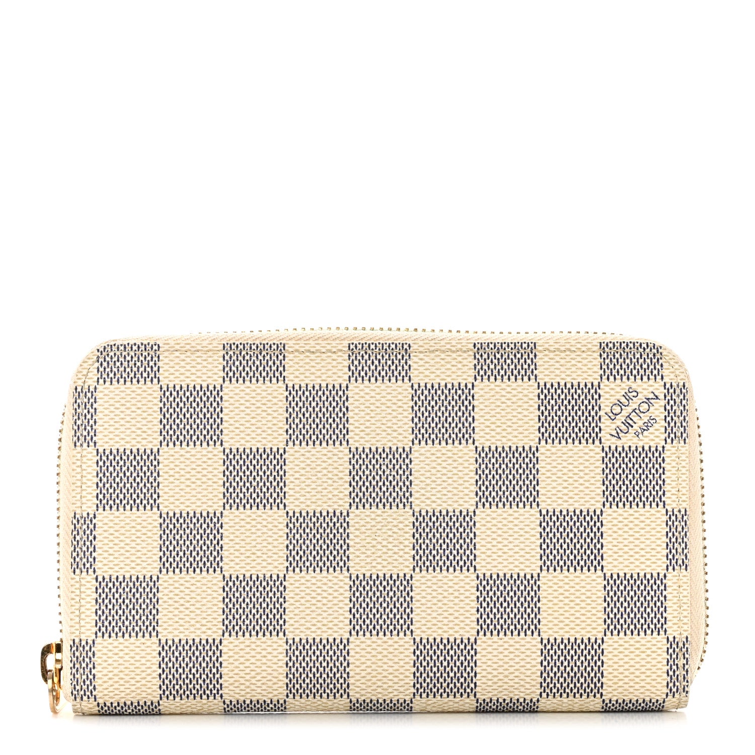 Louis Vuitton Damier Azur Compact Zippy Wallet 1 of 9