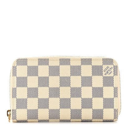 Louis Vuitton Damier Azur Compact Zippy Wallet 1 of 9
