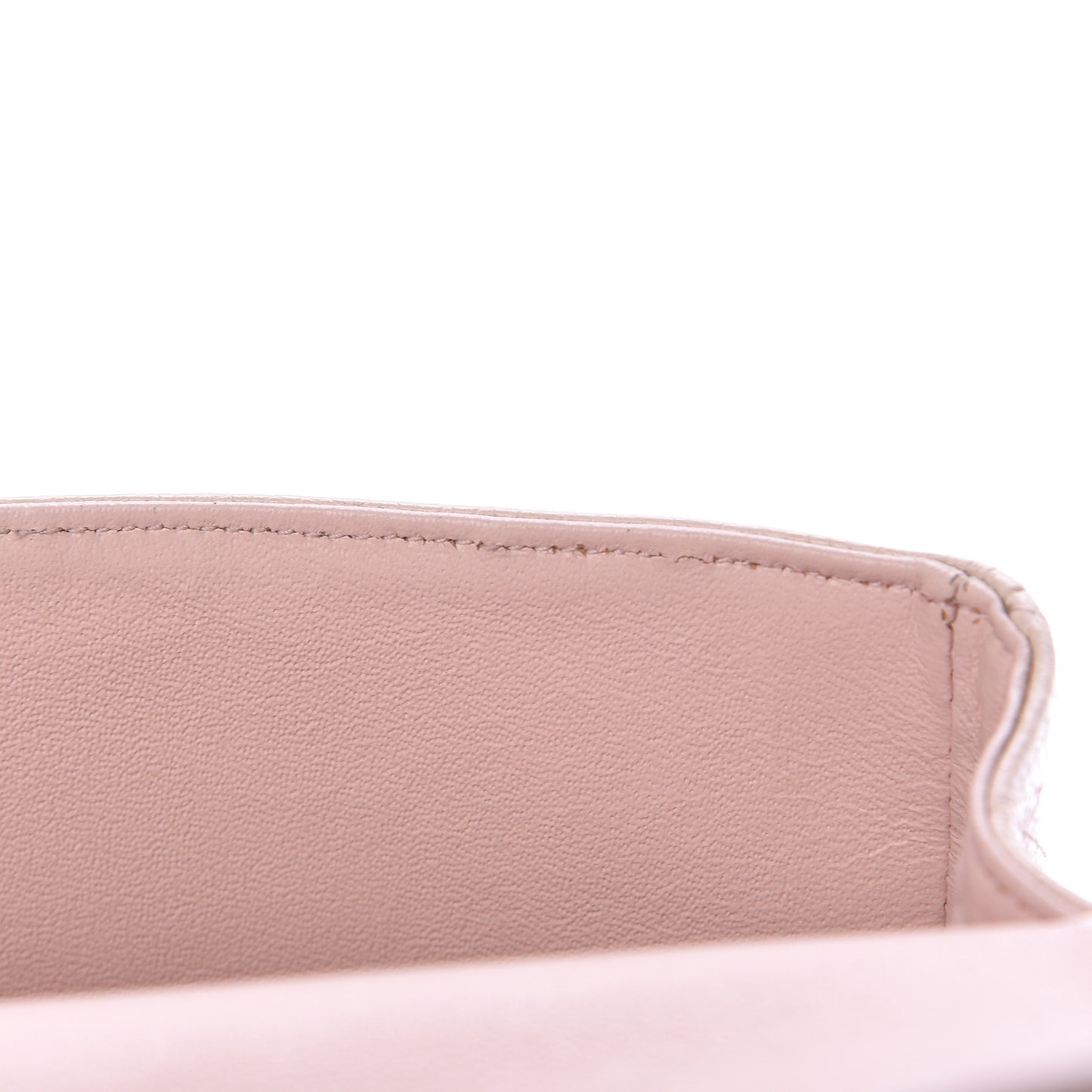 Caviar Quilted Medium Double Flap Pink