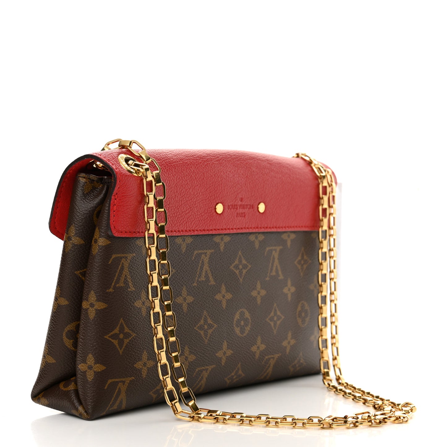 Monogram Pallas Chain Cherry