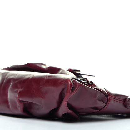 Christian Dior Calfskin Ballet Bag Dark Red 8 of 8
