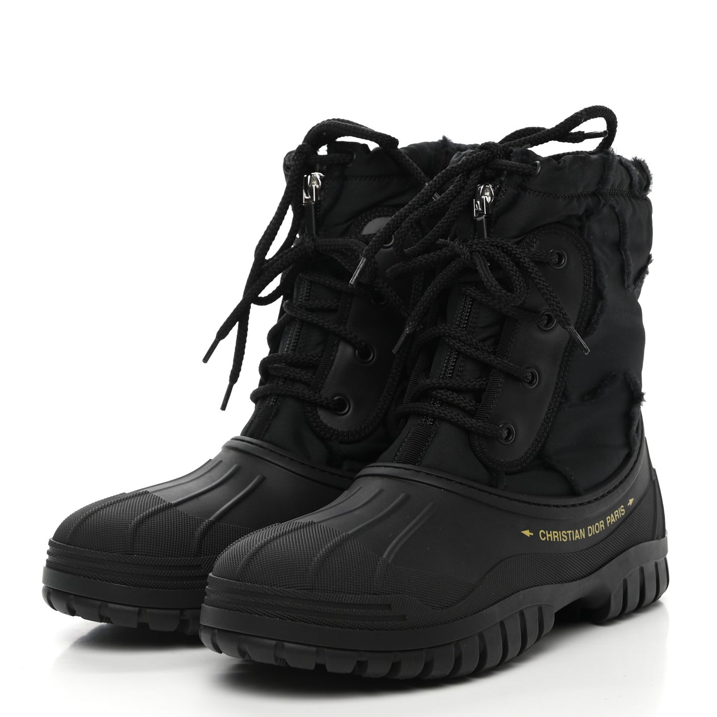 Rubber Nylon D-Venture Boots 39 Black
