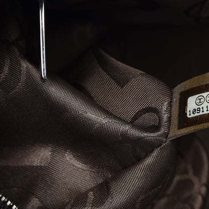 Chanel Lambskin Vertical Quilted Mademoiselle Satchel Brown 7 of 15
