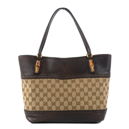 Gucci Monogram Medium Laidback Crafty Tote Dark Brown 1 of 7