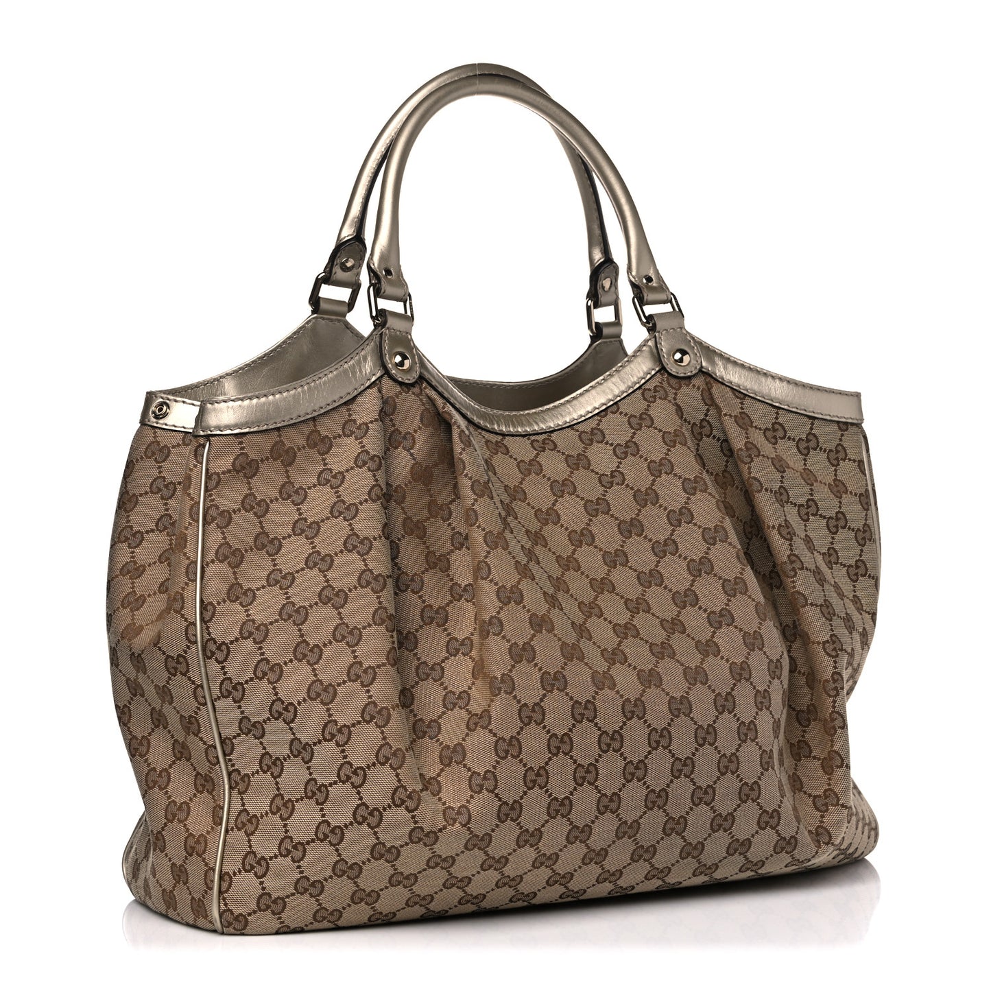 Monogram Large Sukey Tote Champagne