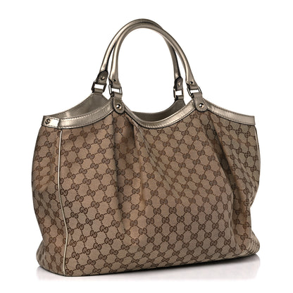 Gucci Monogram Large Sukey Tote Champagne 4 of 19