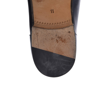 Gucci Calfskin Horsebit Mens Jordaan Loafers 11 Black 13 of 21
