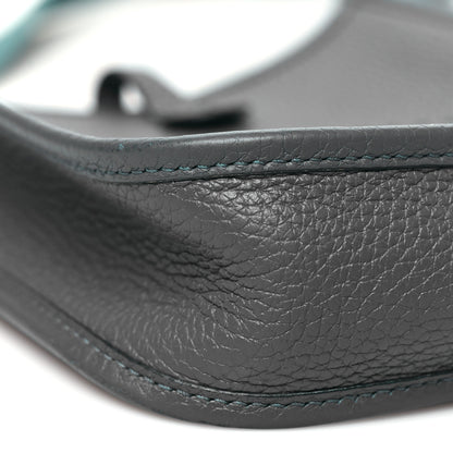Hermes Taurillon Clemence Evelyne TPM Vert Verone 9 of 11