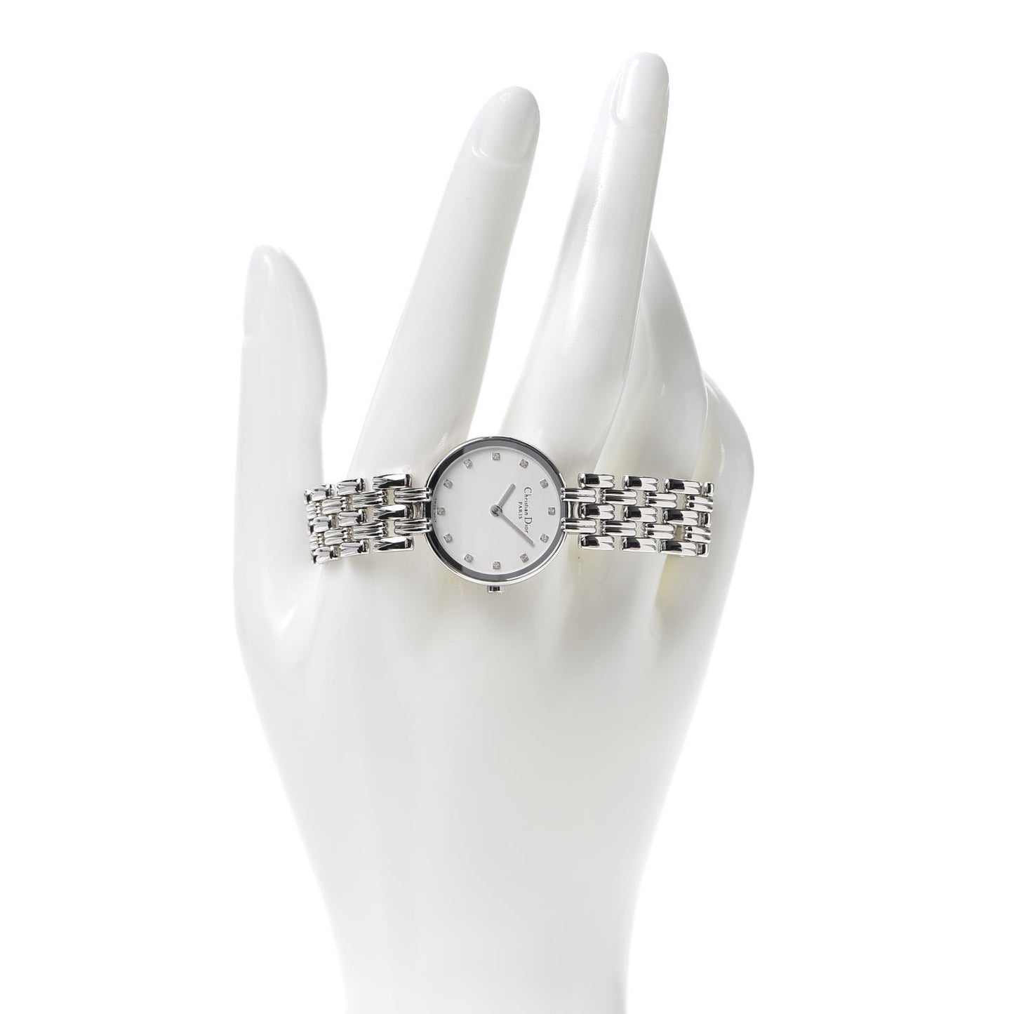 Stainless Steel Diamond 25mm Bagheera Quartz Watch