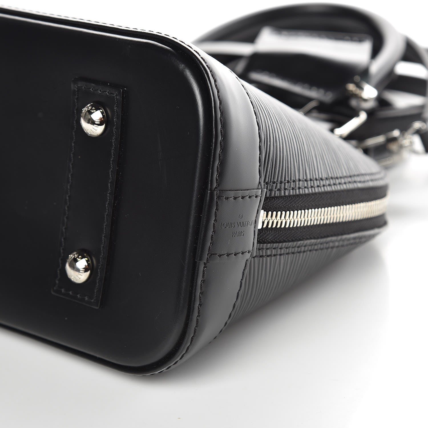 Louis Vuitton Epi Alma BB Black 7 of 10