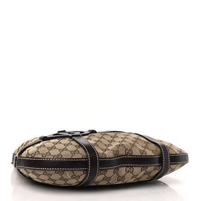 Gucci Monogram GG ROYAL Hobo Dark Brown 4 of 12