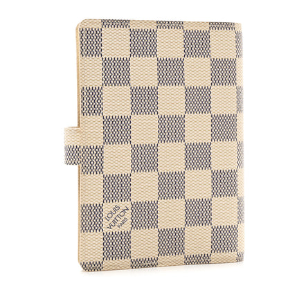 Louis Vuitton Damier Azur Small Ring Agenda Cover 3 of 7