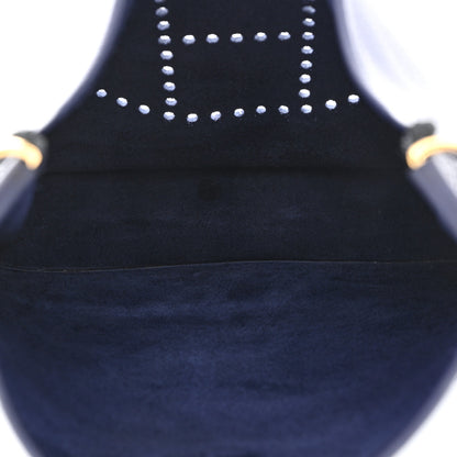 Hermes Taurillon Clemence Evelyne III PM Bleu Encre 5 of 12