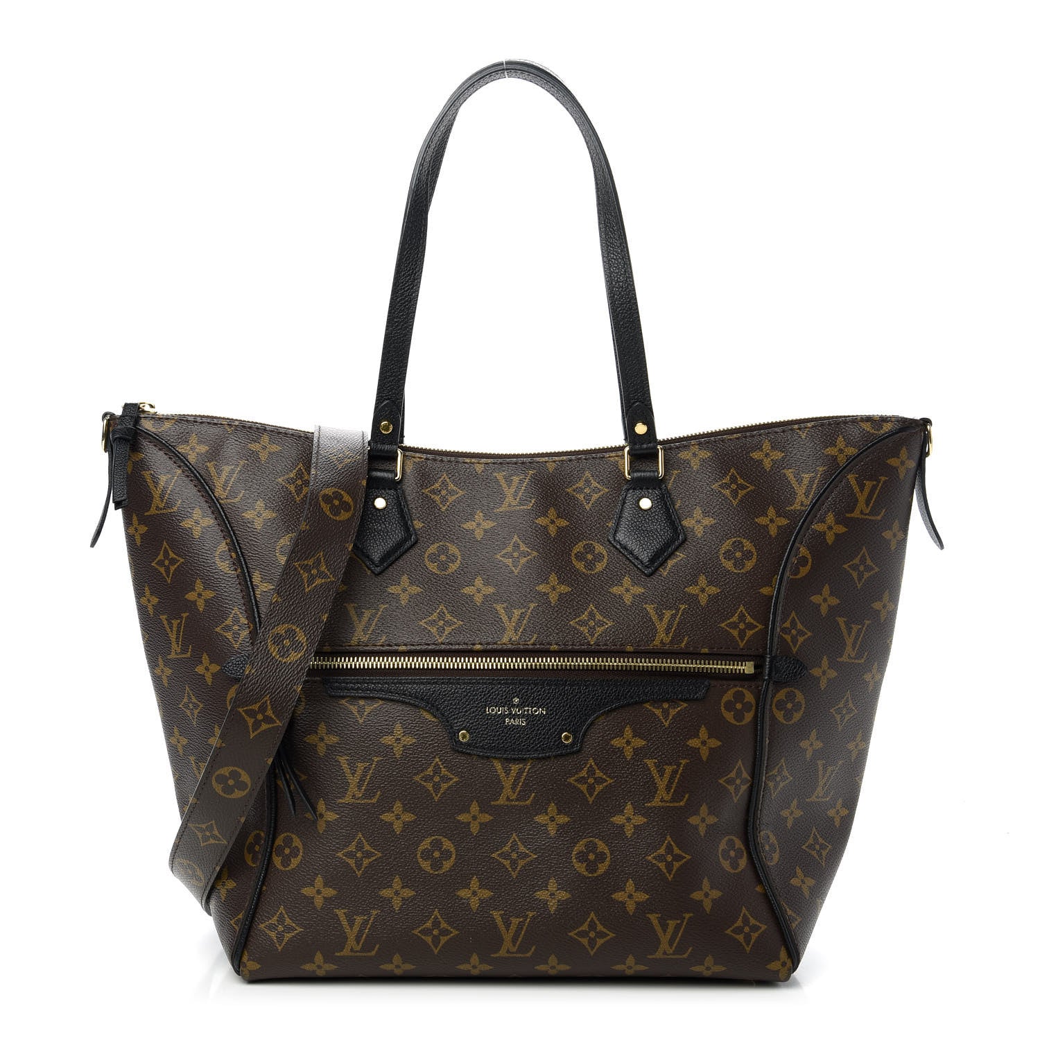 Louis Vuitton Monogram Tournelle MM Black 1 of 10