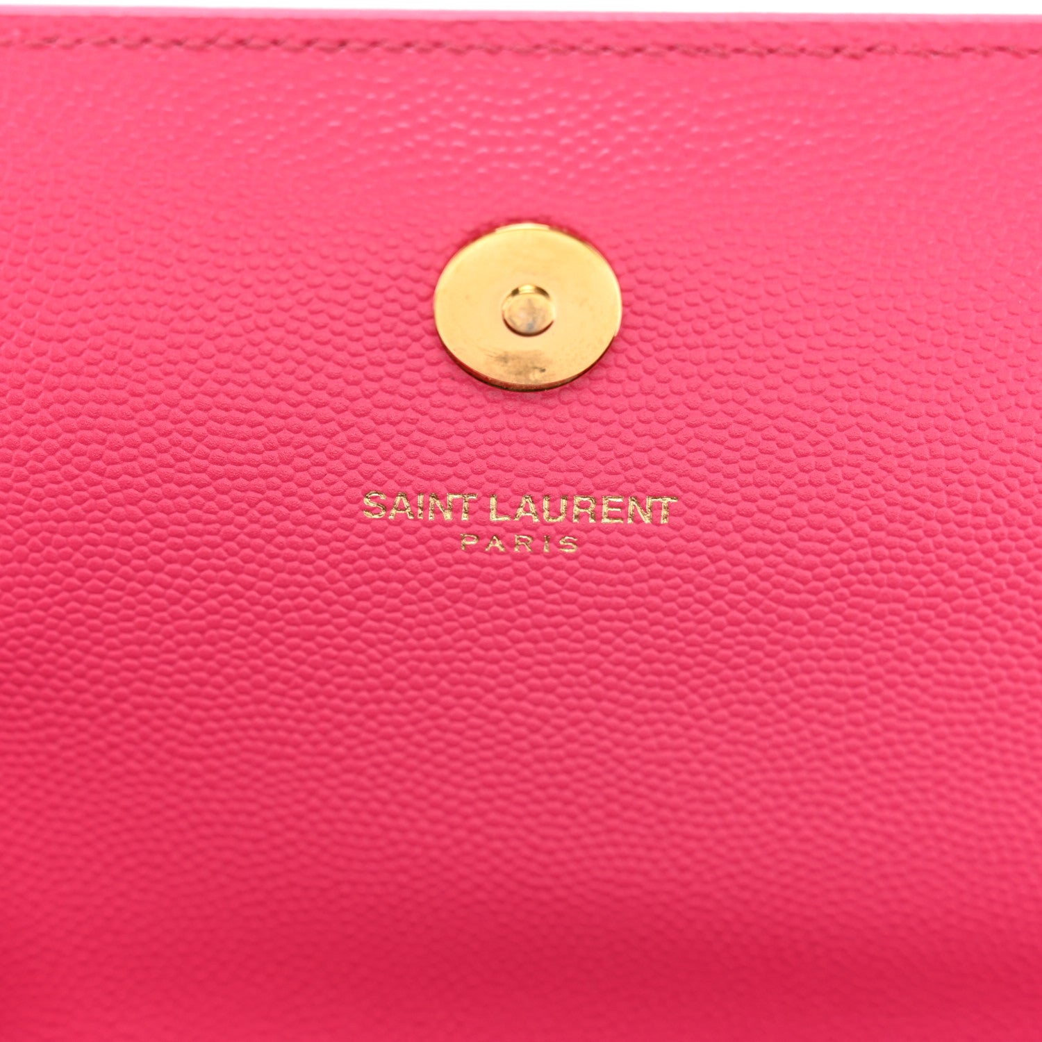 Saint Laurent Grain De Poudre Classic Monogram Cassandre Clutch 7 of 9