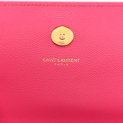 Saint Laurent Grain De Poudre Classic Monogram Cassandre Clutch 7 of 9